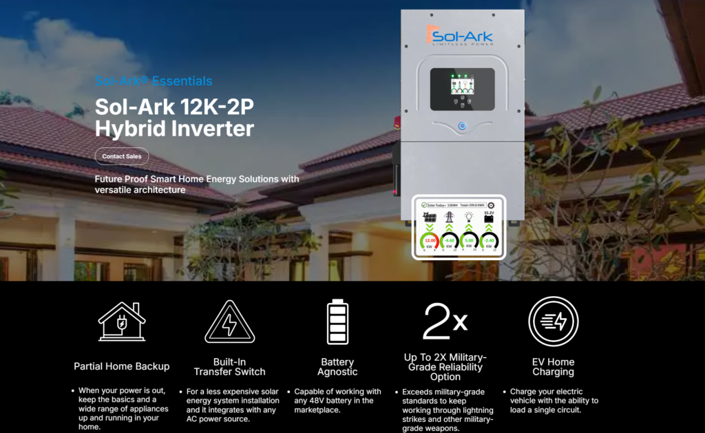 Sol Ark 12kw