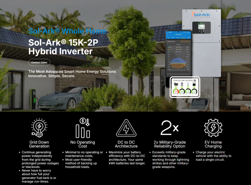 Sol Ark 15kw