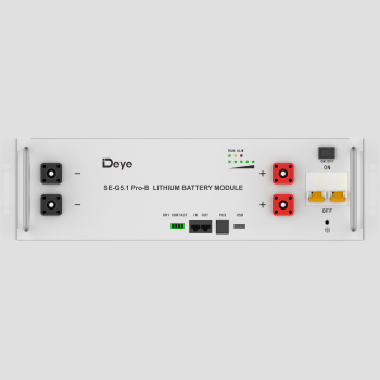 Deye SE-G5.1 Pro-B, 5KWH low voltage battery ( works with sol-ark 12k or 15k inverter)