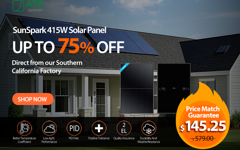 SunSpark 415W Solar Panel -banner-800x550px