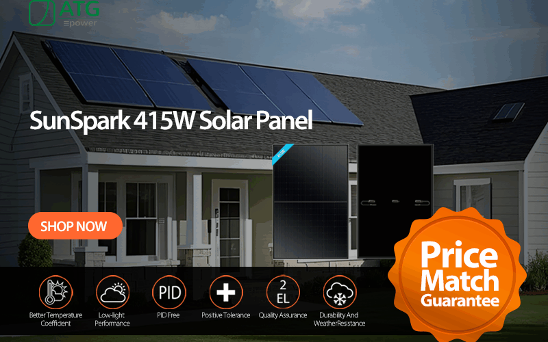 SunSpark 415W Solar Panel -banner-800x550px
